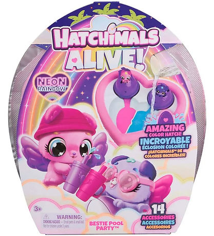 Hatchimals Legetøj - Alive Bestie Pool Party