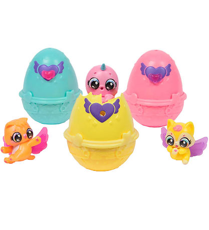 Hatchimals Legetøj - Alive Neon Rainbow Basket