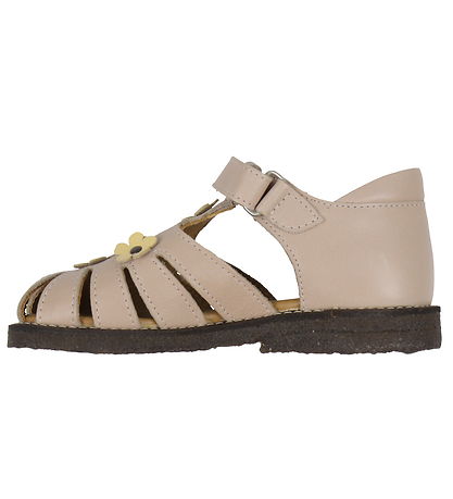 Angulus Sandaler - Rosebud m. Blomster Angulus Sandaler - Rosebud m. Blomster
