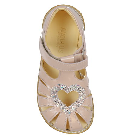 Angulus Sandaler - Rosebud m. Glitter