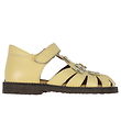 Angulus Sandaler - Gul m. Blomster Angulus Sandaler - Gul m. Blomster