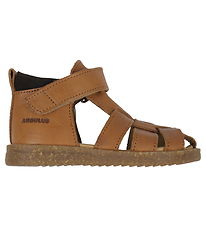 Angulus Sandaler - Cognac/Dark Brown Angulus Sandaler - Cognac/Dark Brown