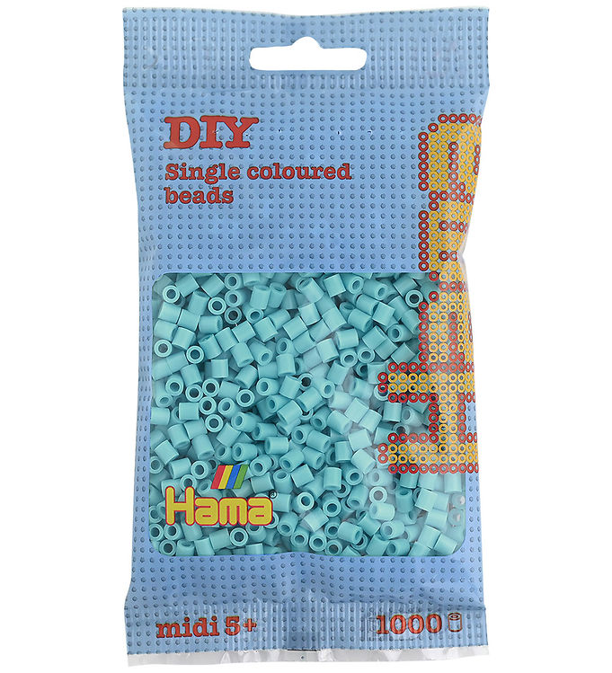 Hama Midi Perler - 1000 stk. - 113 Aqua