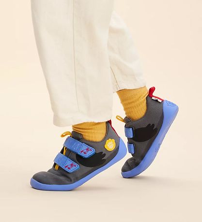 Affenzahn Sko - Sneaker Cotton Lucky Toucan - Grå Affenzahn Sko - Sneaker Cotton Lucky Toucan - Grå