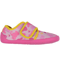 Affenzahn Slippers - Cotton Movie Bird - Berry Affenzahn Slippers - Cotton Movie Bird - Berry