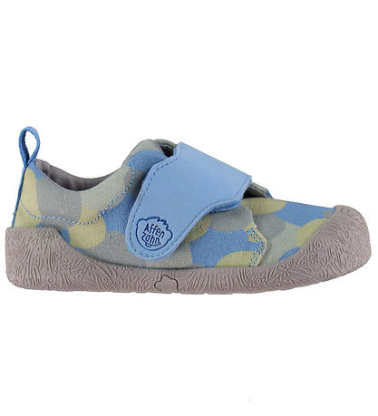 Affenzahn Lauflernschuh - Cotton Smally Seal - Blau