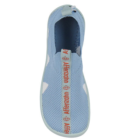 Affenzahn Skor - Slipper Knit Flinky Shark - Blå