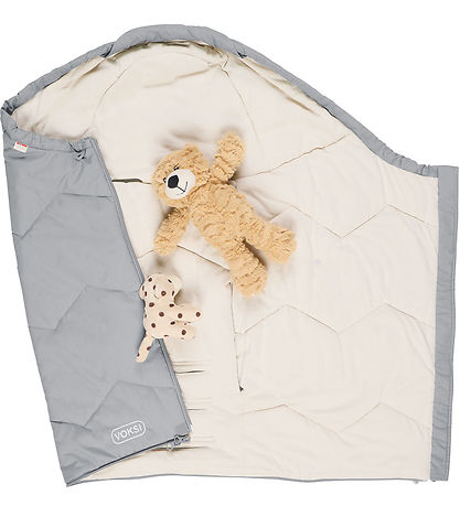 Voksi Kørepose - Sky Light - 88/113 cm - Grey Solid