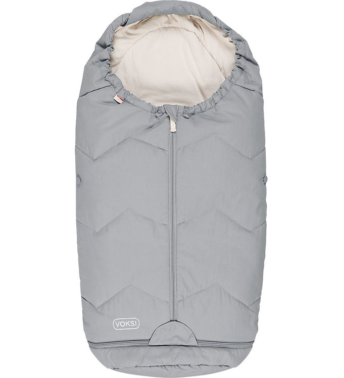 Voksi Kørepose - Sky Light - 88/113 cm - Grey Solid