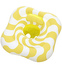 Bestway Badering m. Sæde - Swim Safe - 1-2 år - Hvid/Gul