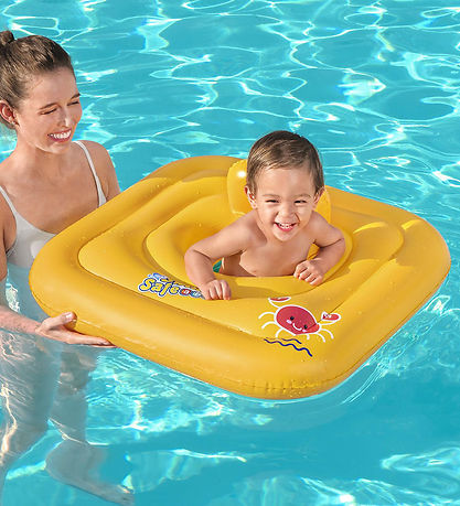 Bestway Badering m. Sæde - Swim Safe - 1-2 år - Gul