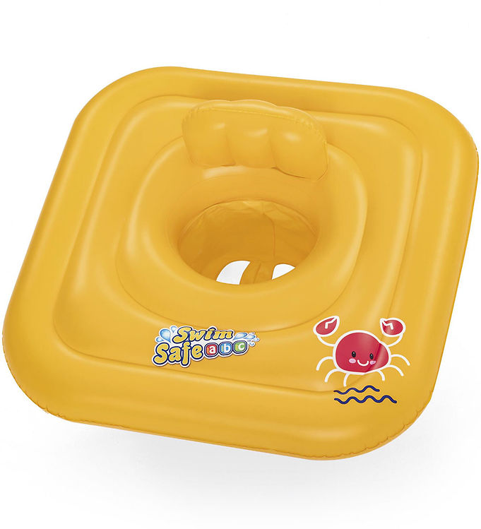 Bestway Badering m. Sæde - Swim Safe - 1-2 år - Gul
