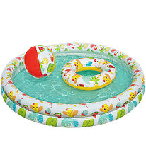 Bestway Badebassin m. Tilbehør - 122 x 20 cm - Beachtastic