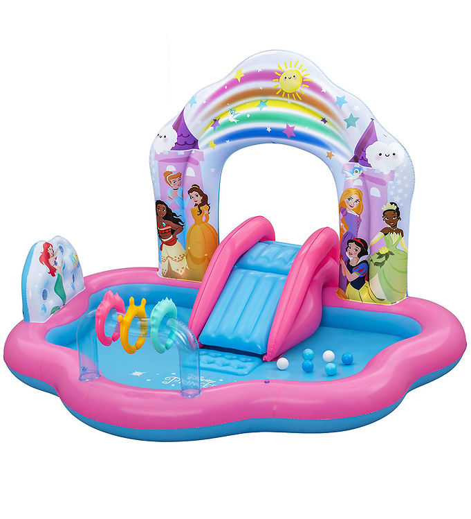 Bestway Legebassin m. Tilbehør - 221 x 193 cm - Disney Princess