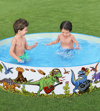Bestway Badebassin - 183 x 38 cm - Dinosaur Fill'N Fun