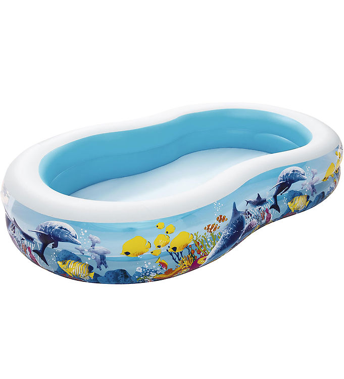 Bestway Badebassin - 262 x 157 cm - Fish 'N Friends
