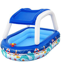 Bestway Badebassin m. Skygge - 213 x 155 cm - Sea Captain Bestway Badebassin m. Skygge - 213 x 155 cm - Sea Captain