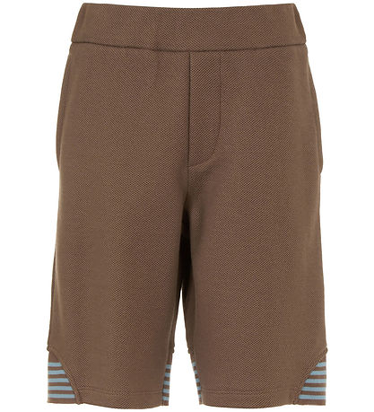 Emporio Armani Shorts - Piqué - Chocolate Chip Emporio Armani Shorts - Piqué - Chocolate Chip