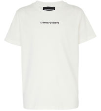 Emporio Armani T-shirt - Off White Emporio Armani T-shirt - Off White