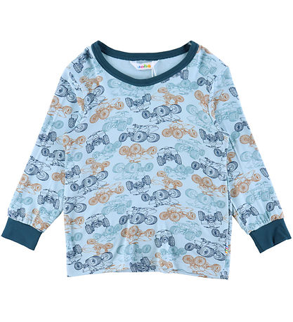 Joha Nattøj - Viskose/Bambus - Blå m. ATV Joha Nattøj - Viskose/Bambus - Blå m. ATV