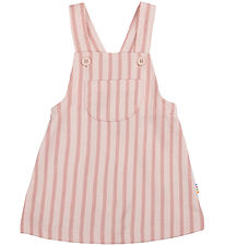 Joha Kjole - Pinafore - Lyserød m. Striber Joha Kjole - Pinafore - Lyserød m. Striber
