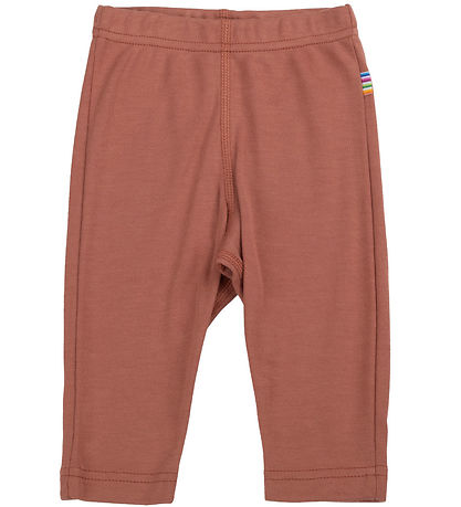 Joha Leggings - Viskose/Bambus - Rødbrun Joha Leggings - Viskose/Bambus - Rødbrun