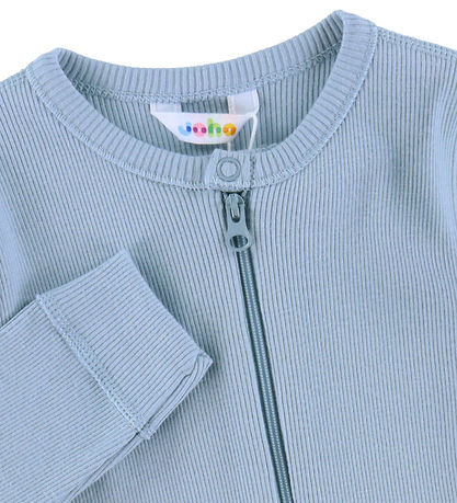 Joha Heldragt m. Fødder - Rib - Støvet Blå