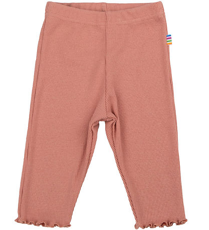 Joha Leggings - Rib - Laks Joha Leggings - Rib - Laks