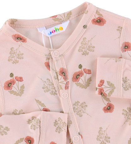 Joha Heldragt - Bambus - Lyserød m. Blomst Joha Heldragt - Bambus - Lyserød m. Blomst