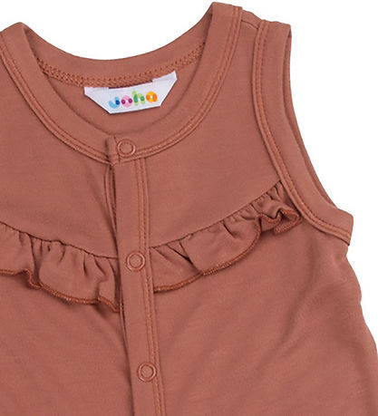 Joha Romper - Viscose/Bamboo - Chestnut