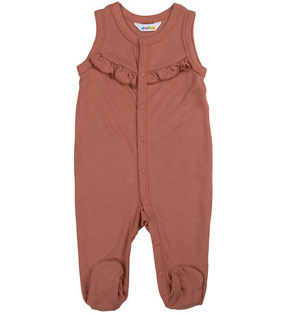 Joha Romper - Viscose/Bamboo - Chestnut