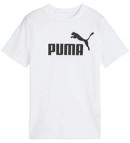 Puma T-shirt - Ess No. 1 - Hvid Puma T-shirt - Ess No. 1 - Hvid