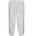 Puma x Hot Wheels Sweatpants - Gråmeleret m. Logostriber