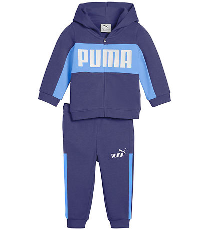 Puma Sweat Set - Minicats Ace Block - Blue Crystal