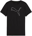 Puma T-shirt - Black w. Logo