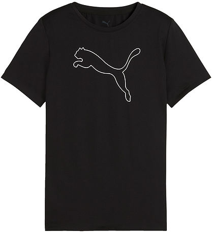 Puma T-shirt - Black w. Logo