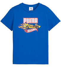 Puma x Hot Wheels T-shirt - Team Royal m. Print Puma x Hot Wheels T-shirt - Team Royal m. Print