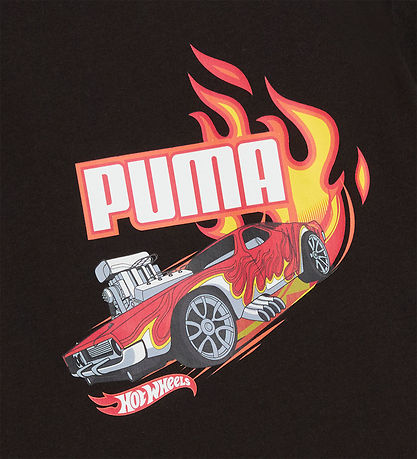 Puma x Hot Wheels T-shirt - Sort