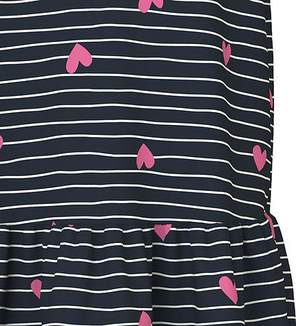 Name It Kjole - Noos - NmfVigga - Dark Sapphire/Hearts Name It Kjole - Noos - NmfVigga - Dark Sapphire/Hearts