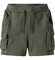 Name It Sweat Shorts - Noos - NmmOli - Dusty Olive