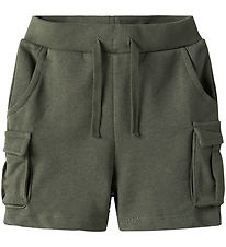 Name It Sweatshorts - Noos - NmmOli - Dusty Olive Name It Sweatshorts - Noos - NmmOli - Dusty Olive