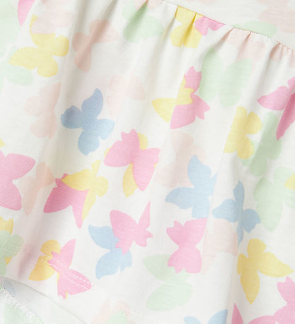 Name It Kjole - Noos - NmfVigga - Bright White/Butterfly
