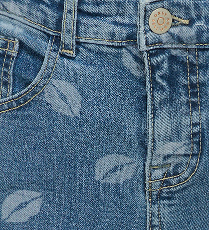 Kids Only Jeans - KogJuicy - Medium Blue Denim/LIPS Kids Only Jeans - KogJuicy - Medium Blue Denim/LIPS