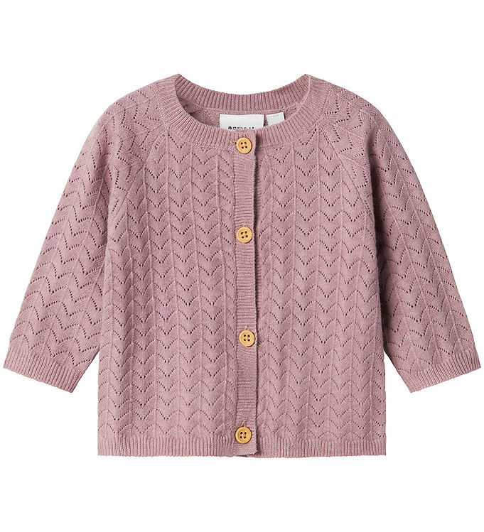 Name it Cardigan - Strik - NbfDesille - Elderberry