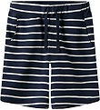 Name It Stuttbuxur - NkmVolo - Dökkblátt Blazer/White