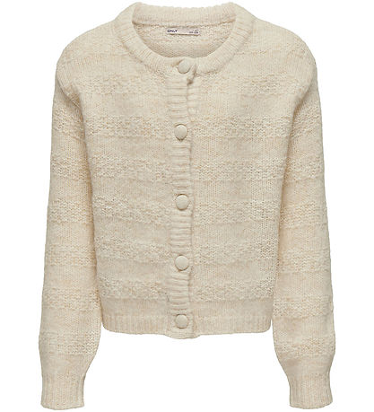 Kids Only Cardigan - Strik - KogKlarisa - Birch/Melange