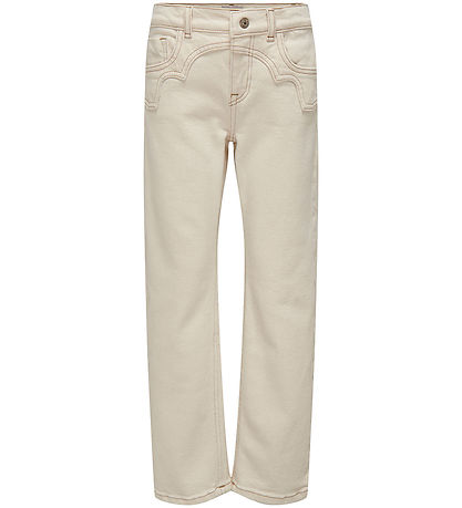 Kids Only Jeans - KogStormy - Ecru Kids Only Jeans - KogStormy - Ecru