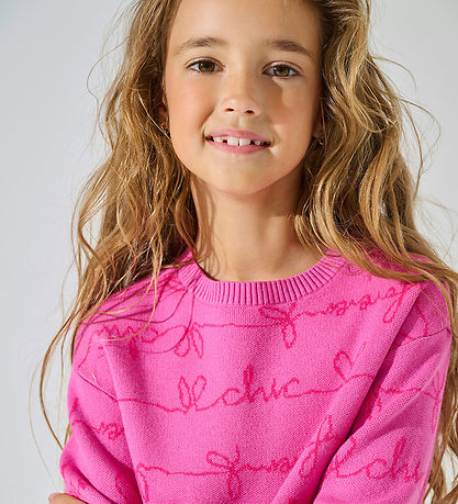 Blouse Kids Only - Tricoté - CuisineEverly - Super Rose/Fuschia 
