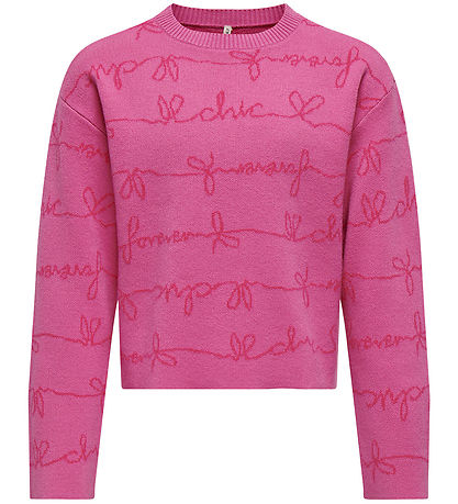 Blouse Kids Only - Tricoté - CuisineEverly - Super Rose/Fuschia 