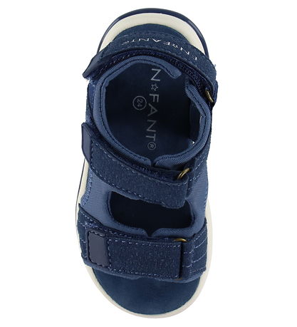 En Fant Sandaler - Velcro w. Light - Vintage Indigo En Fant Sandaler - Velcro w. Light - Vintage Indigo